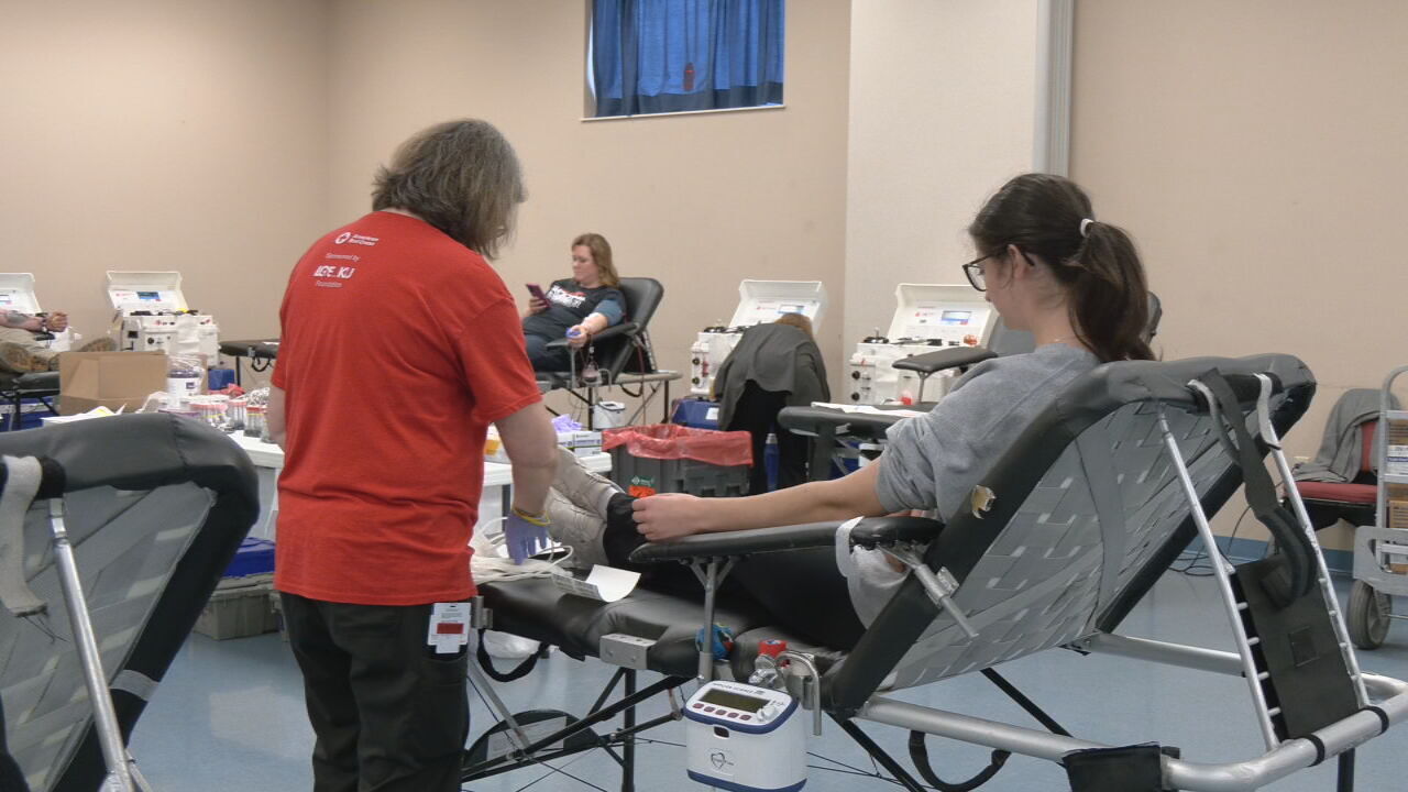Community rolls up their sleeves for annual blood drive honoring 9-year-old leukemia survivor